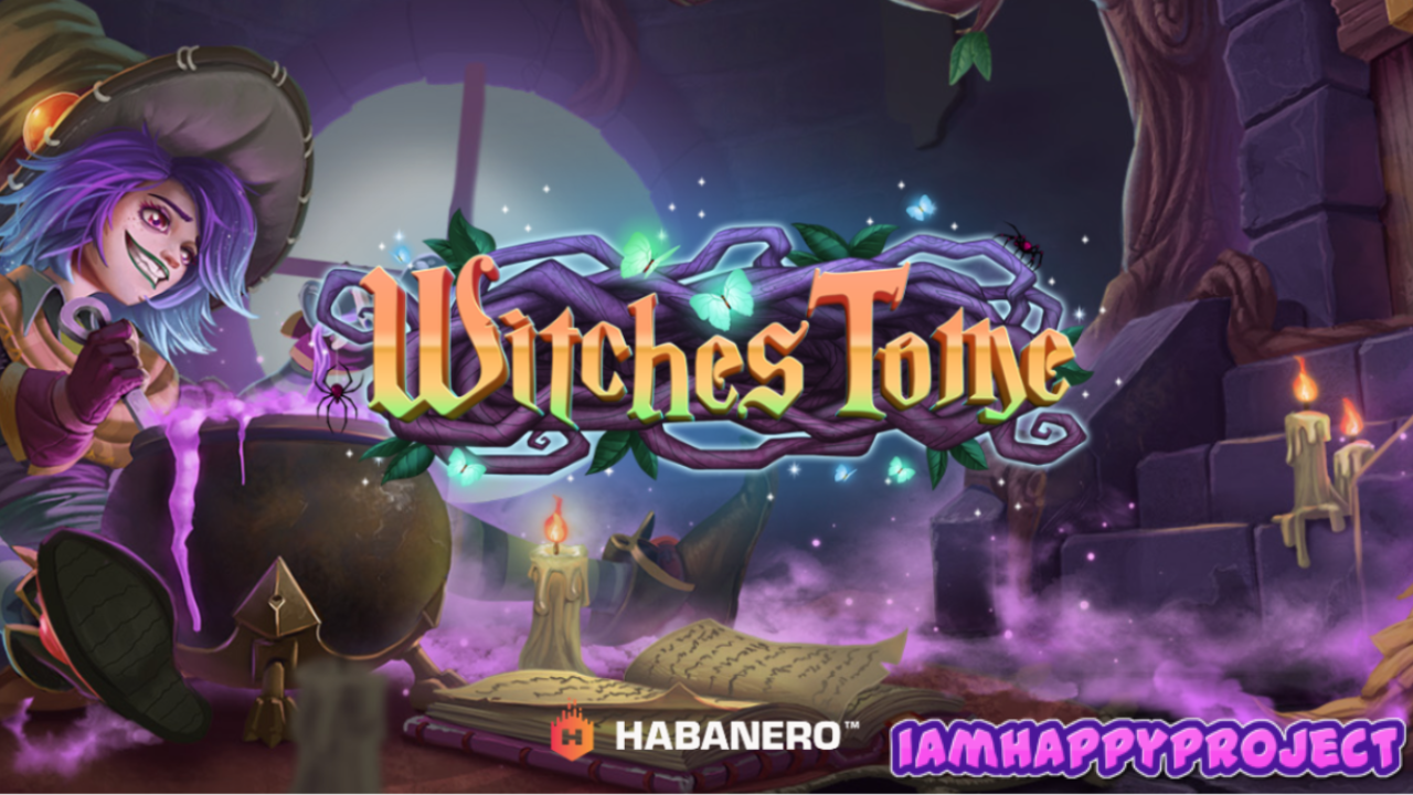 Spellbinding Riches in “Witches Tome” Slot by Habanero